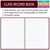 Elan Publishing Company Excello Class Record book
