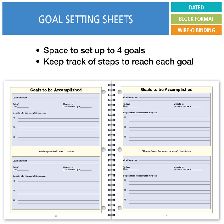 Elan Publishing Company Student Planner for Middle/High School AY 2026-2027 (Blue)