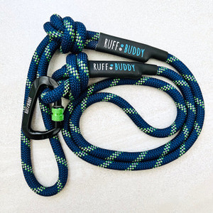 Ruff Buddy Climbing Rope Dog Leash Lime Twist Knotted 5ft Full Rope Ruff Buddy Climbing Rope Dog Leash Lime Twist Knotted 5ft Full Rope