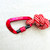 Ruff Buddy Climbing Rope Dog Leash Panther Knotted 5ft Carabiner Close Up Ruff Buddy Climbing Rope Dog Leash Panther Knotted 5ft Carabiner Close Up