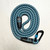Ruff Buddy Climbing Rope Dog Leash Blue Tiger 4ft Blue Hook Full Leash