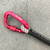 Ruff Buddy Climbing Rope Dog Leash Super Villain 5ftL Carabiner Close Up Ruff Buddy Climbing Rope Dog Leash Super Villain 5ftL Carabiner Close Up