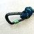 Ruff Buddy Dog Leash Carabiner Hook - Black with Green Trim Ruff Buddy Dog Leash Carabiner Hook - Black with Green Trim
