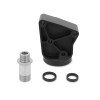 Mishimoto 10-11 Hyundai Gensis Coupe 3.8L Black Oil Cooler Kit