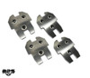 79-93 Mustang Lightweight Door Hinge Mounting Plates