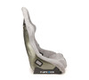 NRG FRP Bucket Seat ULTRA Edition - Large (Grey Alcantara/Pearlized Back) - FRP-302GY-ULTRA Photo - Close Up