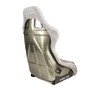 NRG FRP Bucket Seat ULTRA Edition - Large (Grey Alcantara/Pearlized Back) - FRP-302GY-ULTRA Photo - Close Up