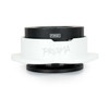 NRG Heart Quick Release Kit Gen 143 - Black Body / White Heart Ring - SRK-143BK-WT Photo - Close Up