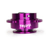 NRG Quick Release Kit - Purple Body/ Purple Heart Cutout Ring - SRK-222PP-PP Photo - Close Up