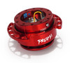 NRG Quick Release Kit - Red Body/ Red Heart Cutout Ring - SRK-222RD-RD Photo - Primary