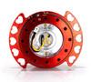 NRG Quick Release Kit - Red Body/ Red Heart Cutout Ring - SRK-222RD-RD Photo - Close Up