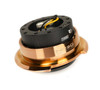 NRG Quick Release Kit Gen 2.8 - Black Body / Chrome Rose Gold Chrome Ring - SRK-280BK-CRG Photo - Primary