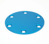 NRG Horn Delete Plate Laser Logo - Blue - STR-250BL Photo - Close Up