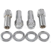 Weld Closed End Lug Nuts 12mm x 1.5 Thread Shank Seat - Chrome (4 Pack) - 601-1412 Photo - Primary