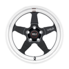 Weld S155 15x10 Ventura Drag 5x120 ET46 BS7.25 Gloss BLK MIL DIA 78.1 - S155B0022P46 Photo - Close Up