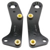 Wilwood Brackets (2) - Flat Primary Spindle (5/8) 6.230 / 4.375 / 1.54 HT - 249-14523/24 Photo - Primary