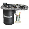 Fuelab Quick Service Surge Tank w/49442 Lift Pump & Twin Screw 500LPH Brushless Pump - Titanium - 62711-4 User 1
