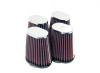 K&N 2in FLG 4 X 2-3/4in B 2 X 3in T 5in L (4 PER BOX) Universal Clamp-On Air Filter - RC-2774 Photo - Primary