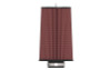 K&N Universal Round Clamp-On Air Filter 3-1/2in FLG  8in B, 7in T W/STUD, 12-1/2in H - RU-5165 Photo - out of package