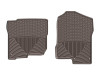 WeatherTech 2017+ Nissan Titan Front Rubber Mats - Cocoa - W455CO Photo - Primary