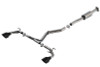 Borla 22-23 Subaru BRZ/Toyota GR86 2.4L RWD AT/MT ATAK Catback Exhaust - Black Chrome Tips - 140910BC Photo - Primary