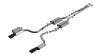 Borla 19-23 Dodge Charger GT 3.6L V6 RWD ATAK Catback Exhaust - Black Chrome Tips - 140918BC Photo - Primary