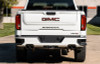 Corsa 19-23 Chevy Silverado 1500 CatBack Dual Rear Exit with Twin 4in Black Powder Ct ProSeries Tips - 21199BPC Photo - Mounted