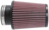 K&N Universal Clamp-On Air Filter 3in FLG 5in B 4in T 6in H - RU-4650 Photo - out of package