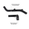 Mishimoto 21+ Ford Bronco 2.7L High Mount INT Kit BK Pipes BK Core - MMINT-BR27-21HKBKBK User 1