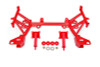 BMR 93-02 4th Gen F-Body K-member Low Mount Turbo LS1 Motor Mounts Standard Rack Mounts - Red - KM344R Photo - Primary