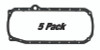 Moroso 1986+ Chevrolet Small Block Oil Pan Gasket - One Piece - Reinforced Steel (5 Pack) - 93182 User 1