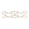 Cometic Chevrolet Gen-1 SBC V8 1.5in Round Ports 23 Deg Head .060in Fiber Exhaust Manifold Gasket - C5549TNG Photo - Primary