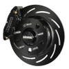 Strange Pro II Front Brake Kit 1994-2004 Ford Mustang - 4 1/2" B.C. 2 Pc Rotors, 4 Piston Calipers & DTC-30 Semi Metallic Pads