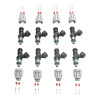 Deatschwerks Set of 8 2200cc/min For The Fitech Go EFI 8/Holley Super Sniper 1250/ Sniper Xflow 1375 - 16S-19-2200-8 Photo - Primary