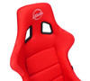 NRG FRP Fiber Glass Bucket Seat (Red) - XLarge - FRP-304RD-NRG Photo - Close Up