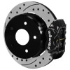 Wilwood 88-98 Chevy Silverado Forged Dynalite 12.19x0.81 Drill/Slot Rear Drum to Disc Conv. - Black - 140-17541-D Photo - Primary