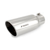 Mishimoto Universal Steel Muffler Tip 4in Inlet 6in Outlet Polished - MMEXH-TIP-DSL46 Photo - Primary