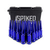 Mishimoto Mishimoto Steel Spiked Lug Nuts M12 x 1.5 24pc Set Blue - MMLG-SP1215-24BL User 1