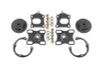 BMR 11- 14 Ford Mustang / Shelby GT500 Caster Camber Plates - Black Hammertone - WAK751H User 1