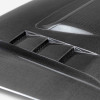 Seibon 12-15 Toyota Tacoma TS-Style Carbon Fiber Hood - HD12TYTA-TS User 1