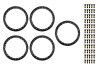 Ford Racing 2021+ Bronco Beadlock Trim Ring Kit - Gray - M-1021K-BLG User 1