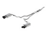 Ford Racing 2024 Mustang 2.3L Extreme Non-Active Cat-Back Exhaust w/GT Valance - Black Tip - M-5200-M2EBV User 1