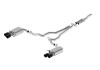 Ford Racing 2024 Mustang 2.3L Touring Non-Active Cat-Back Exhaust w/GT Valance - Black Tip - M-5200-M2TBV User 1