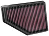 K&N 17-18 Chrysler Pacifica Hybrid V6-3.6L F/I Replacement Air Filter - 33-5078 Photo - Primary