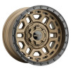 Weld Off-Road Crux 22x10in / 5x127 BP / ET -18 / 87.1mm Bore - Satin Bronze / Satin Black Ring Wheel - W12020057475 Photo - Primary