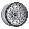 Weld Off-Road Crux 17x9in / 6x135 BP / ET -12 / 106.1mm Bore - Gloss Armor Gray / Satin Black Wheel - W16979098451 Photo - Primary
