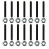 Moroso Chevrolet Big Block Fabricated Valve Covers Broached Stud Kit (Non-Serrated Flange Nuts) - 38824 User 1
