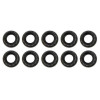 Moroso Black OX Nuts - 1/4-28 (10 Pack) - 38831 User 1