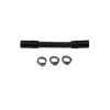 Deatschwerks Convoluted Tubing 100mm Length x 8mm ID Side 1 x 8mm ID Side 2 - Black - 9-CT-4-516 Photo - Primary