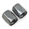 Russell Hose End Socket -10 AN Polished & Gray Anodized (2 Pack) - 615541 Photo - out of package